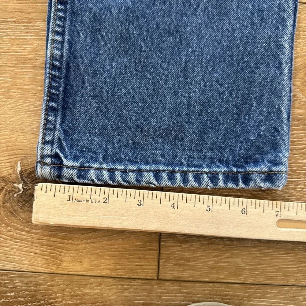 Vintage Levis 506 Jeans Mens 31 x 34 Denim‎ Relaxed Fit Straight Leg Orange Tab